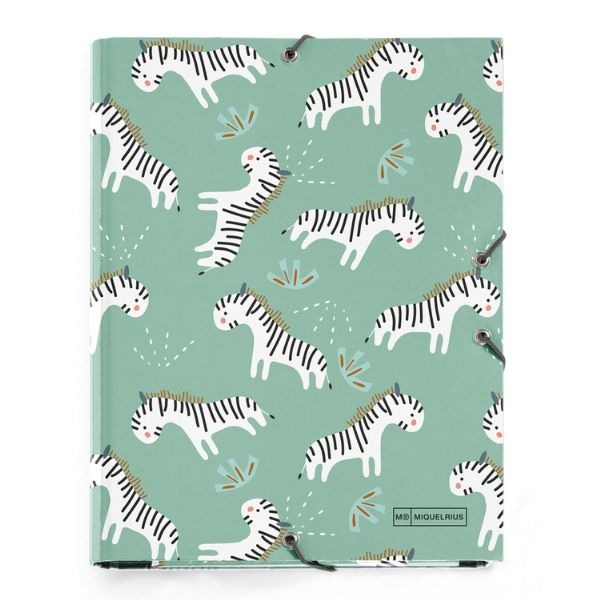 CARPETA SOLAPAS A5 ZEBRA