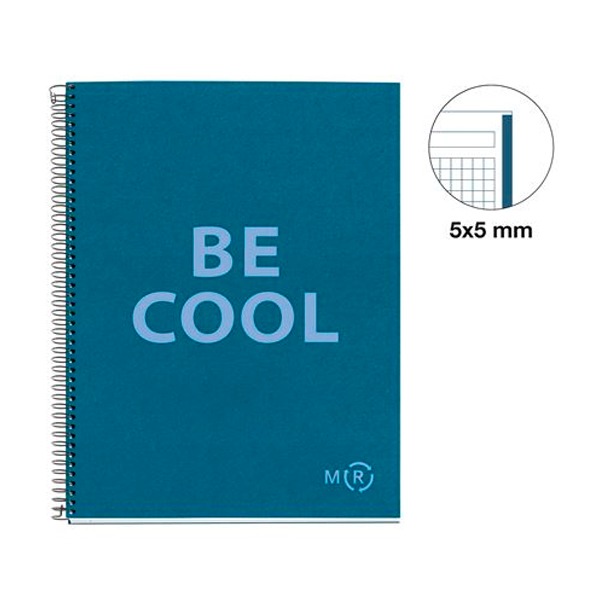 CUADERNO NOTEBOOK 80H 90G A4 ECO ZAFIRO