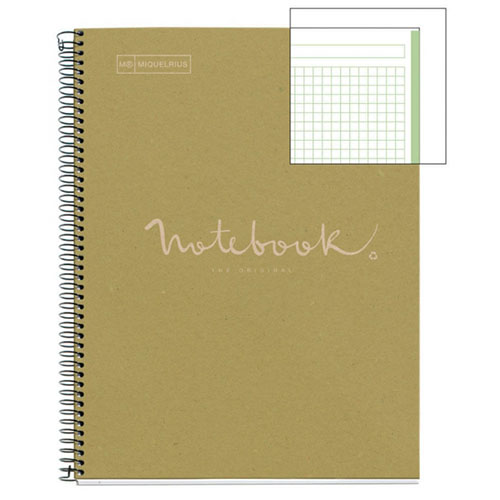 LIBRETA A4 80H.EMOTIONS 'ECOVERDE'