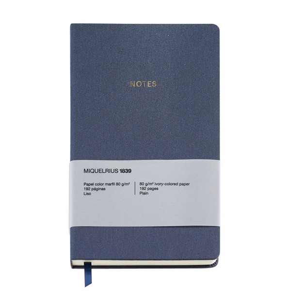CUADERNO BOOK A5 PUNT. AZUL