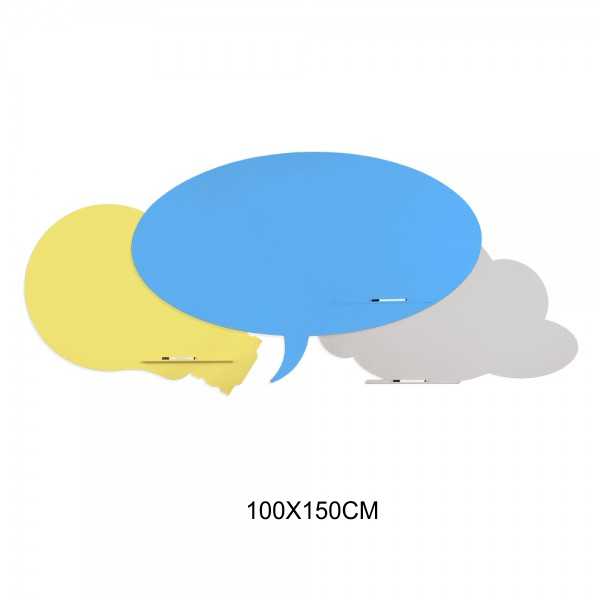 PIZARRA SKIN TALK LACADA 100X150CM BLANC