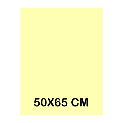 CARTULINA IRIS 50X65CM 185GR CREMA