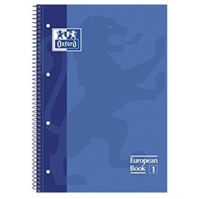 LIBRETA A4 ESP. T/D 5X5 80H OXFORD AZUL
