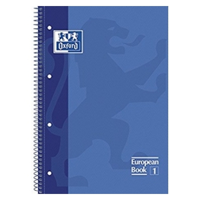 LIBRETA A4 ESP. T/D 5X5 80H OXFO.AZUL CL