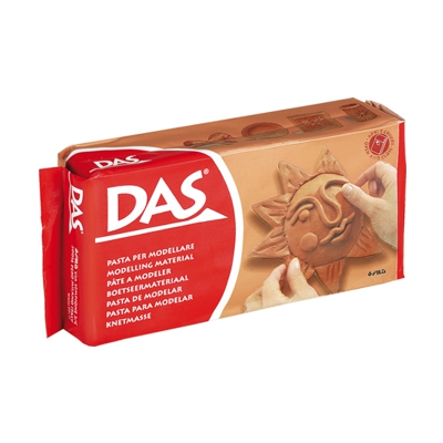 PAQ.500GR. PASTA ENDURECIBLE MARRON DAS