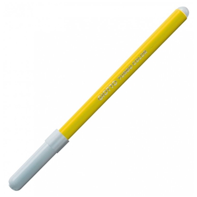 C. 12 ROTULADORES GIOTTO P/MED AMARILLO