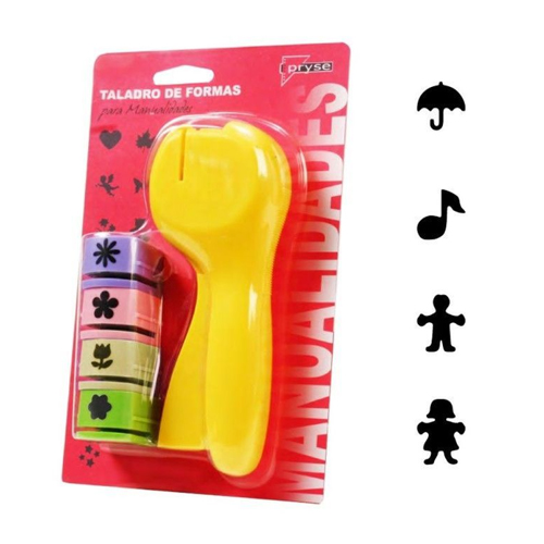 SET 4 TALADROS GOMA EVA 1'9CM