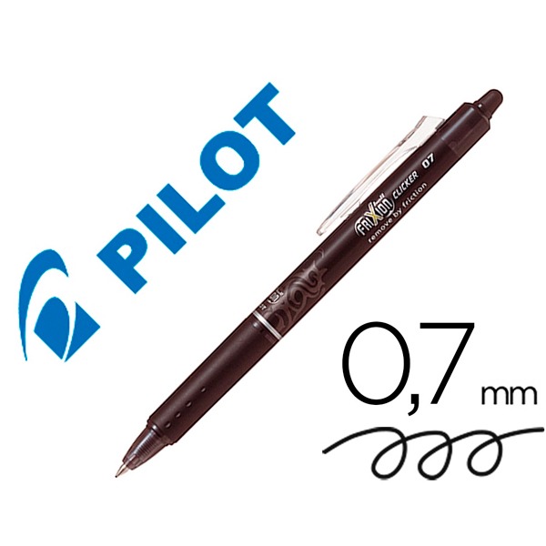 BOLIGRAFO FRIXION POINT CLICKER NEGRO0.