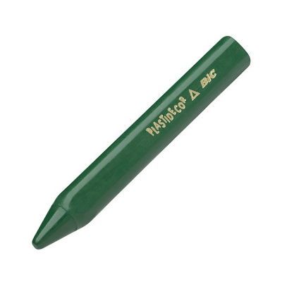 CAJA 12 CERAS DURAS TRIWAX VERDE OSCURO
