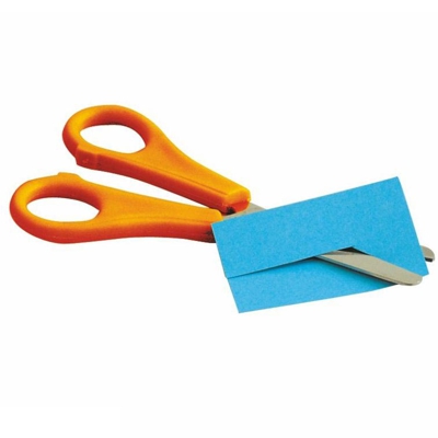 TIJERAS ESCOLARES 13CM ZURDAS