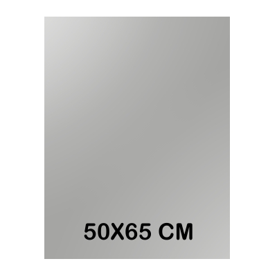 CARTULINA METALIZADA 50X65CM PLATA