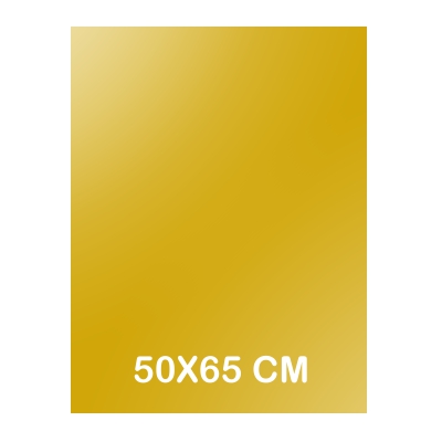 CARTULINA METALIZADA 225GR 50X65CM ORO