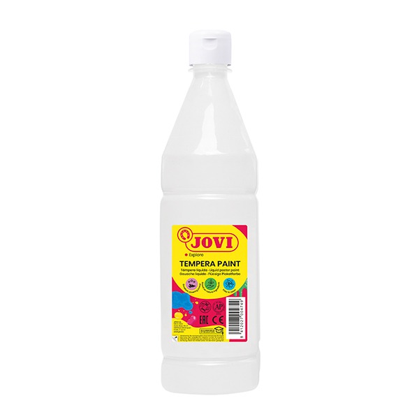 TEMPERA LIQUIDA ESCOLAR BLANCO 500ML