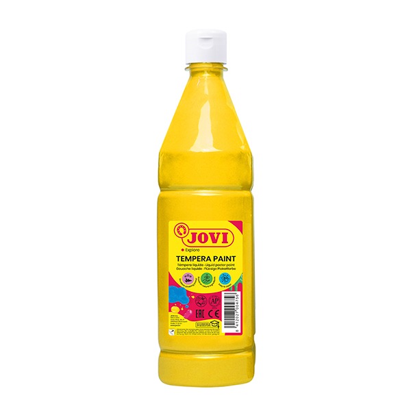 TEMPERA LIQUIDA ESCOLAR AMARILLO  500ML