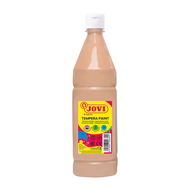 TEMPERA LIQUIDA ESCOLAR CARNE 500ML