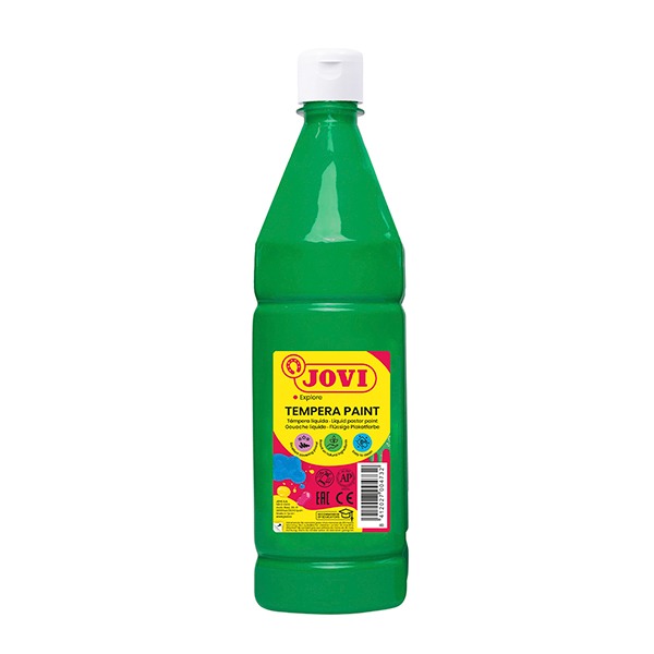 TEMPERA LIQUIDA ESCOLAR VERDE 500ML