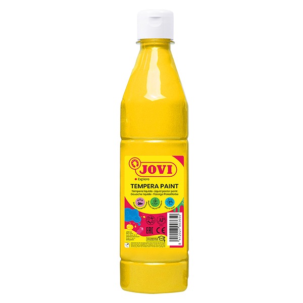 TEMPERA LIQUIDA AMARILLO 1 LITRO JOVI