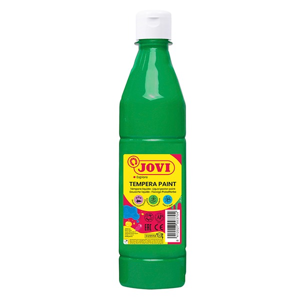 TEMPERA LIQUIDA VERDE MEDIO 1 LITRO JOV