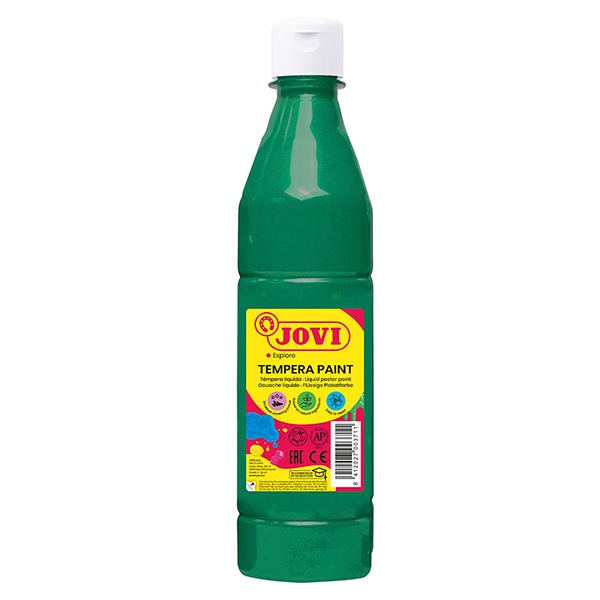 TEMPERA LIQUIDA VERDE OSCURO 1L JOVI