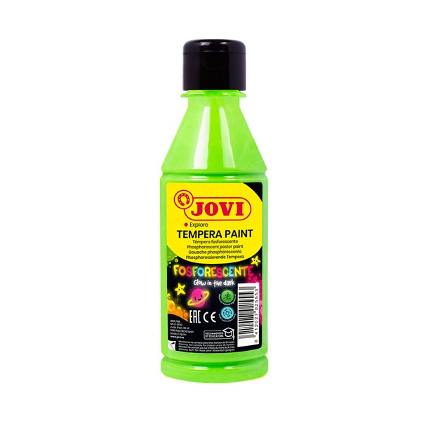 TEMPERA FLUORESCENTE VERDE 250ML