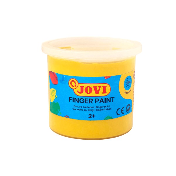 PINTURA DE DEDOS AMARILLO 125ML