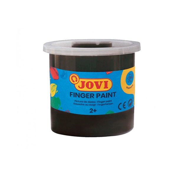 PINTURA DE DEDOS NEGRO 125ML
