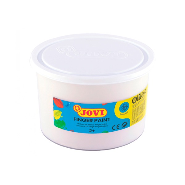 PINTURA DE DEDOS BLANCO 500ML