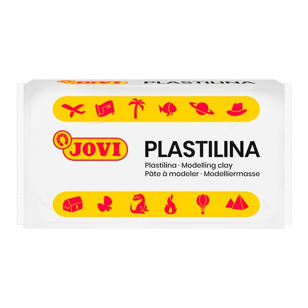 PLASTILINA MEDIANA BLANCA JOVI 150GR