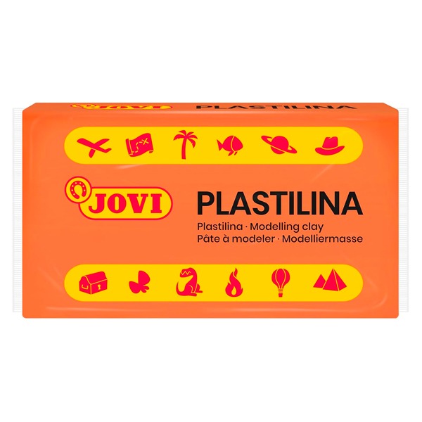 PLASTILINA MEDIANA NARANJA JOVI 150GR