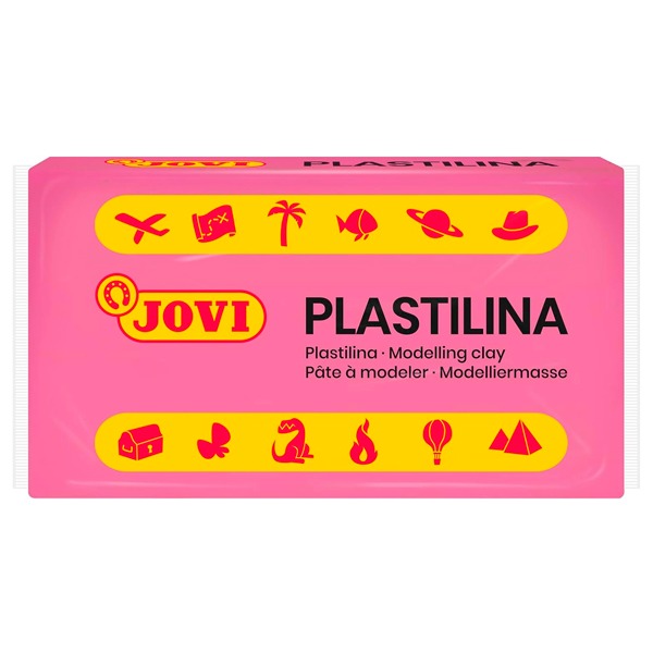 PLASTILINA MEDIANA ROSA JOVI 150GR
