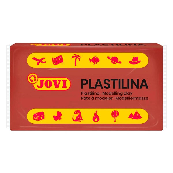 PLASTILINA MEDIANA MARRON JOVI 150GR