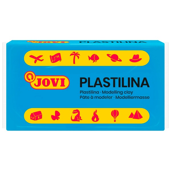 PLASTILINA MEDIANA AZUL JOVI 150GR