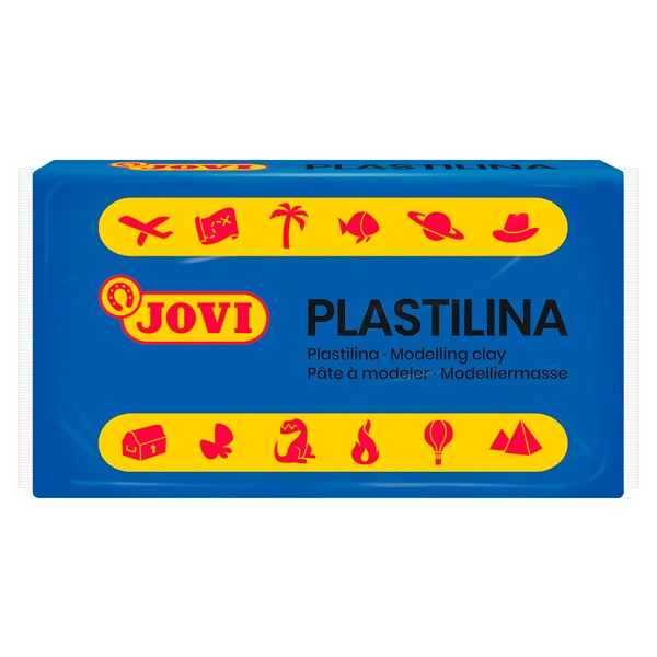 PLASTILINA MEDIANA AZUL FUERTE 150GR