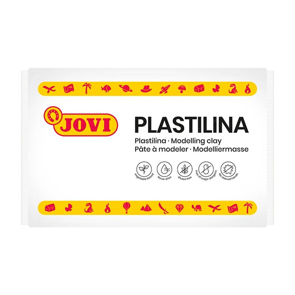 PLASTILINA GRANDE BLANCA JOVI 350GR