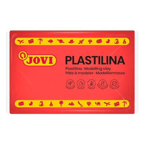 PLASTILINA GRANDE ROJO JOVI 350GR