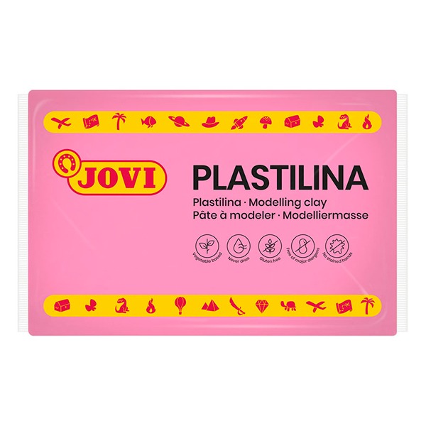 PLASTILINA GRANDE ROSA JOVI 350GR
