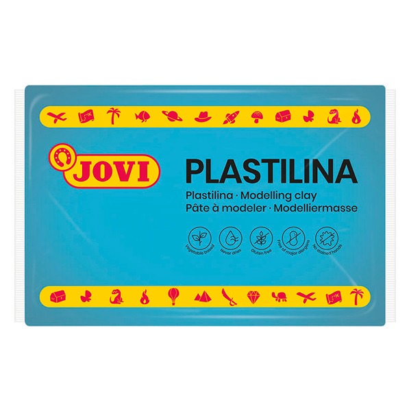PLASTILINA GRANDE AZUL JOVI 350GR