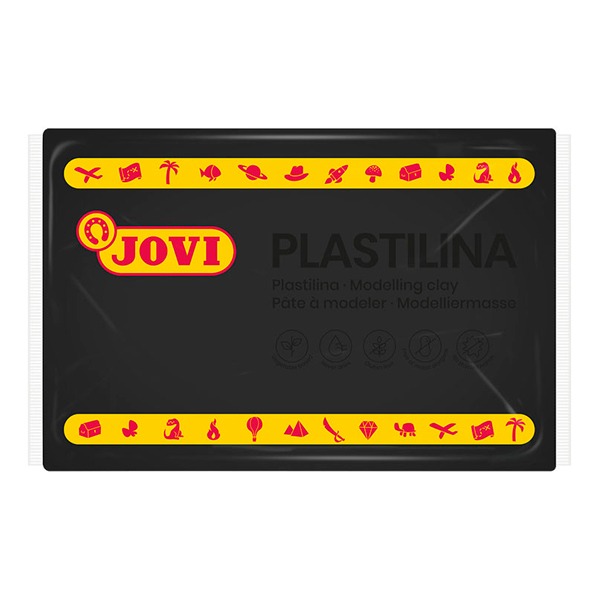 PLASTILINA GRANDE NEGRA JOVI 350GR