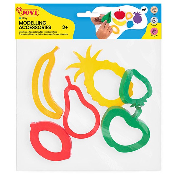 BLISTER 6 MOLDES FRUTAS