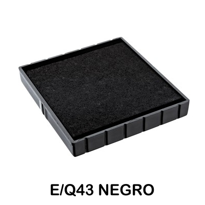 ALMOHADILLA PRINTER E/Q43 NEGRO