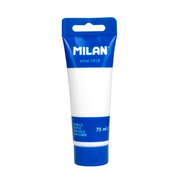 TUBO 75ML PINTURA ACRILICA BLANCO