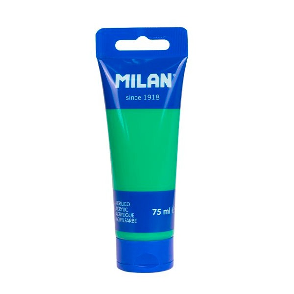TUBO 75ML PINTURA ACRILICA VERDE BILLAR