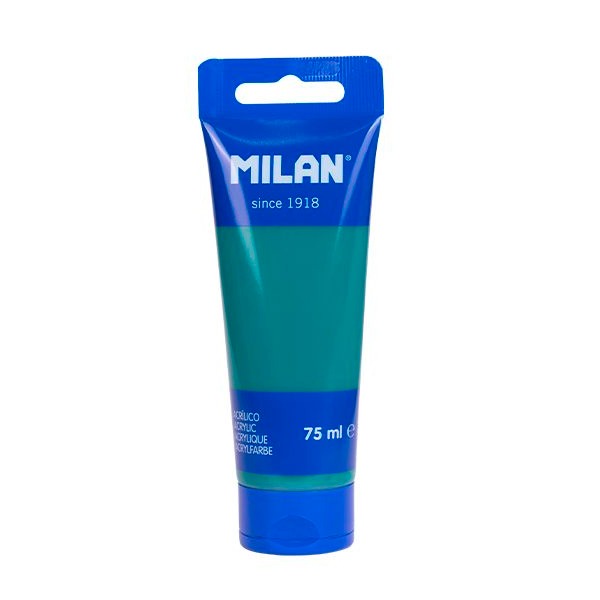 TUBO 75ML PINTURA ACRILICA VERDE ESMERA