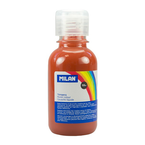 TEMPERA 125ML MARRON