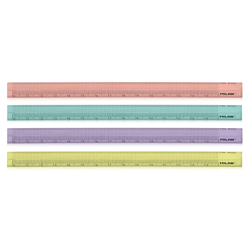 REGLA TRIANGULAR 15CM COLORES NEW LOOK