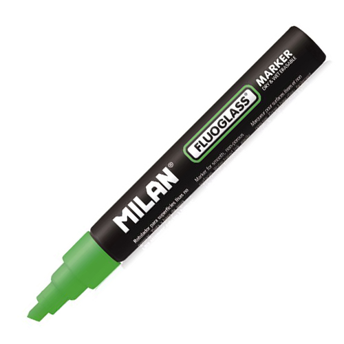 ROTULADOR FLUOGLASS VERDE 2-4MM