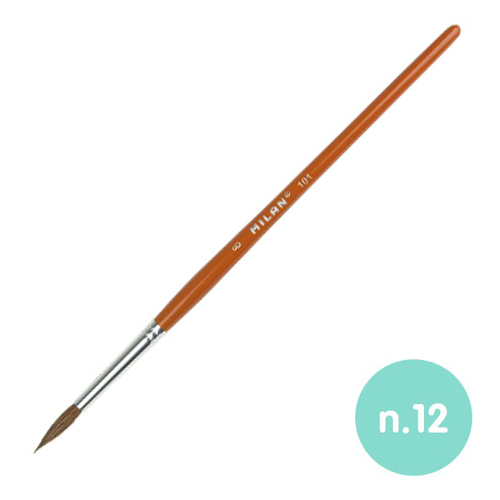PINCEL Nª12 MILAN PELO PONEY