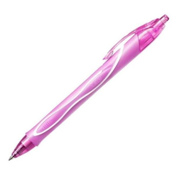 BOLIGRAFO BIC GEL OCITY QUICK DRY ROSA