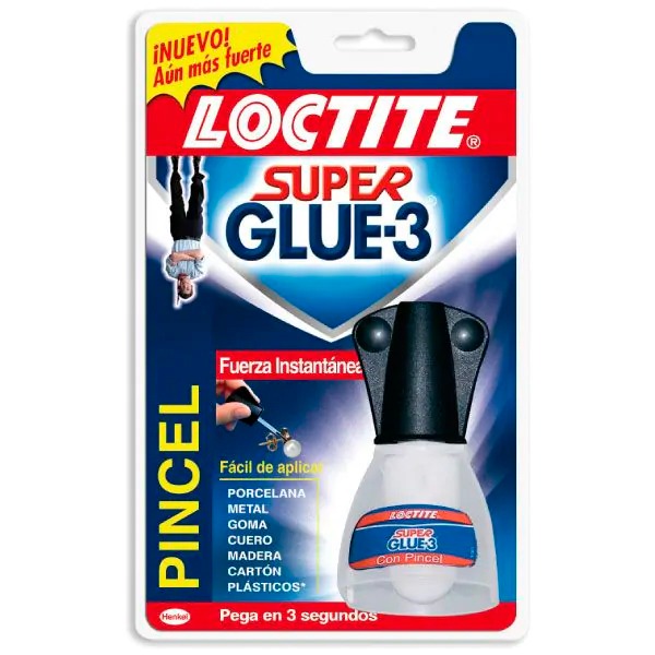 SUPERGLUE-3 CON PINCEL 5GR LOCTITE