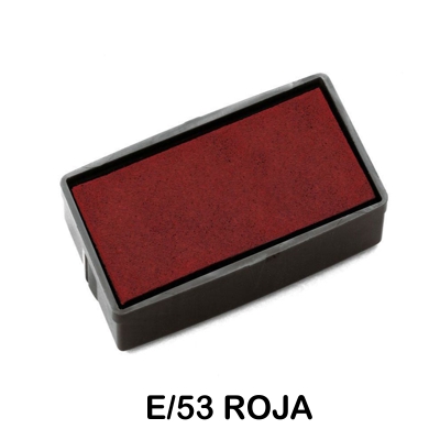 ALMOHADILLA PRINTER E/53 ROJO